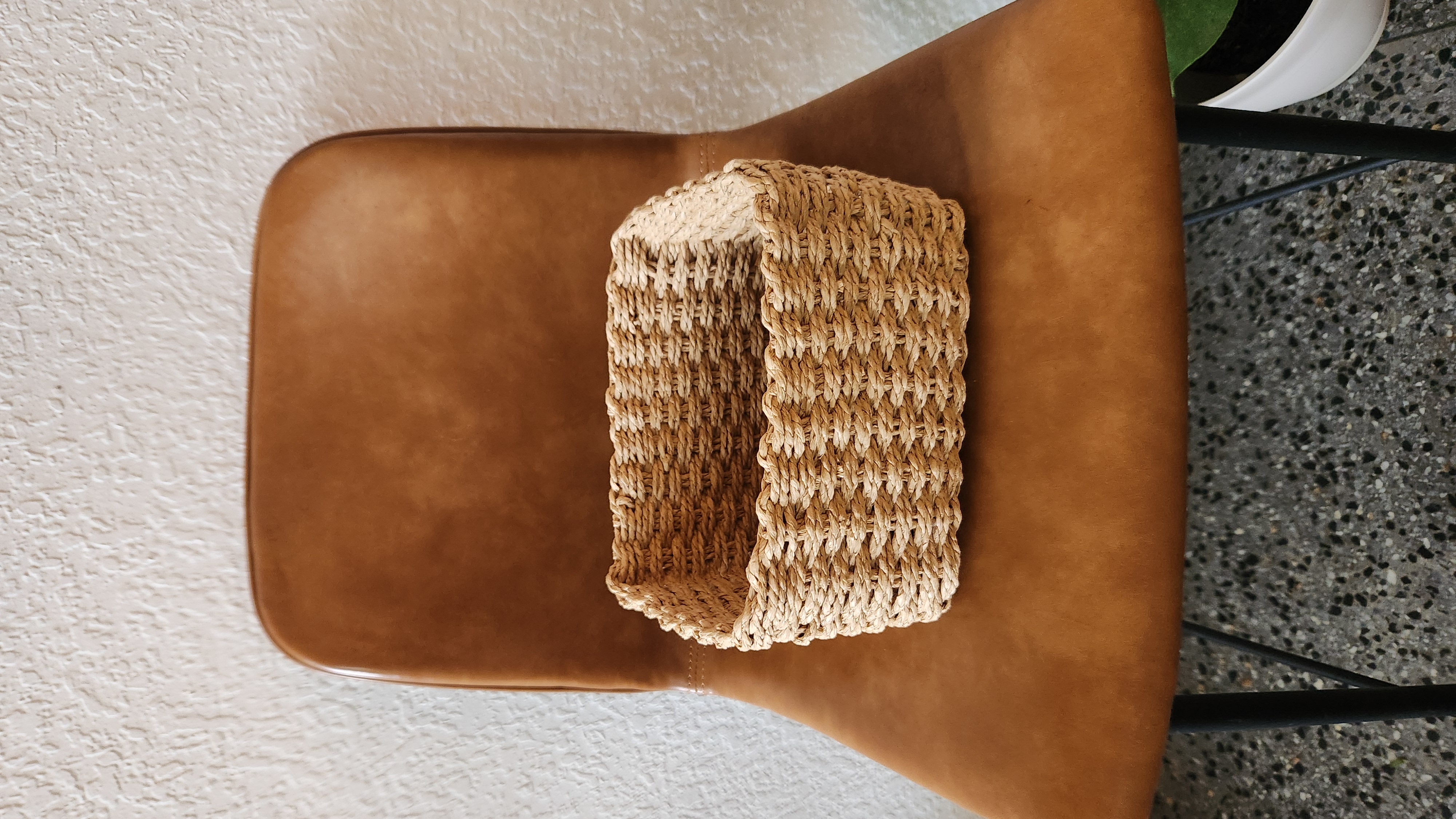 Canasto mediano de fibra