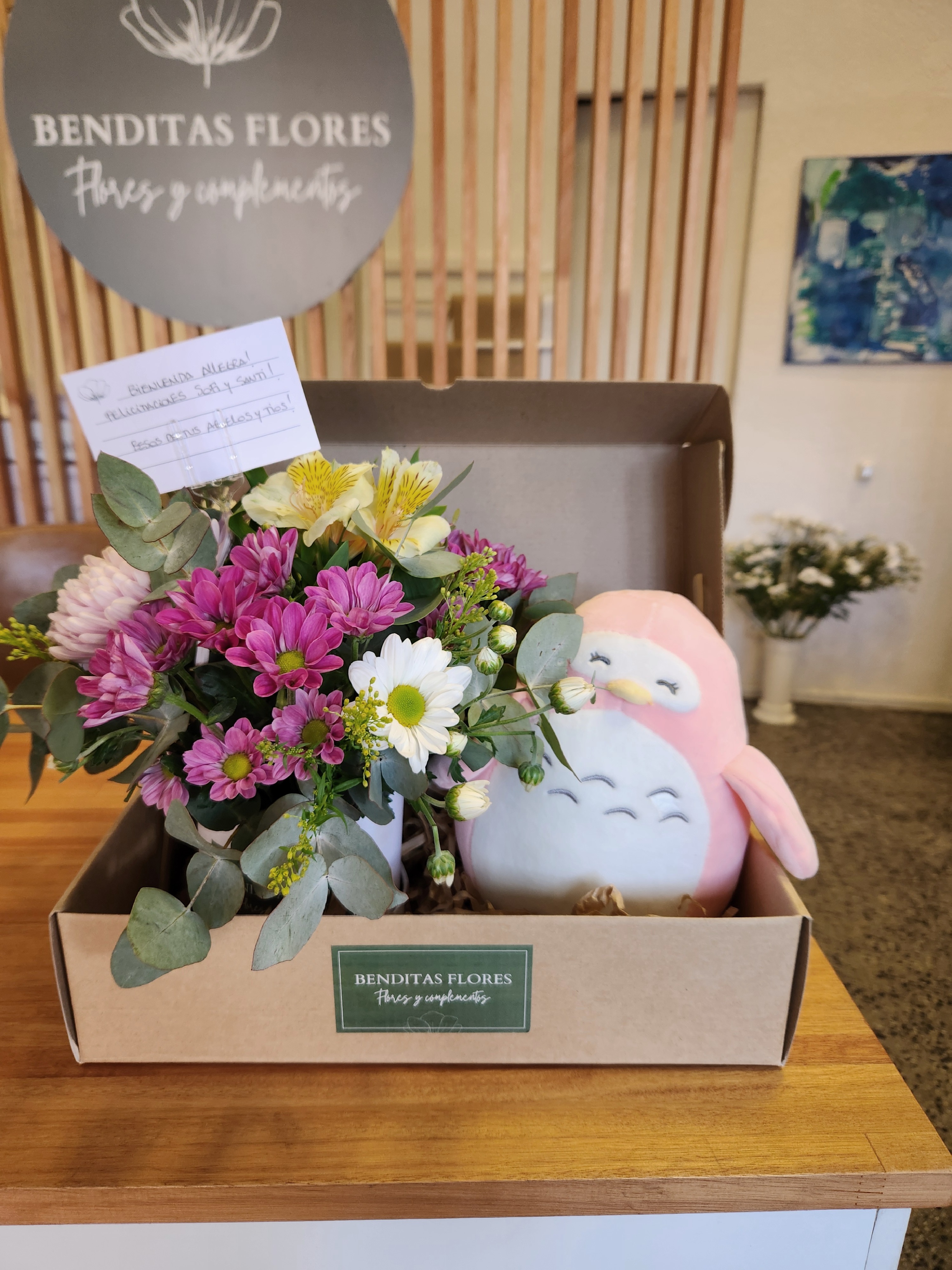 Canasta Flores y Mimos