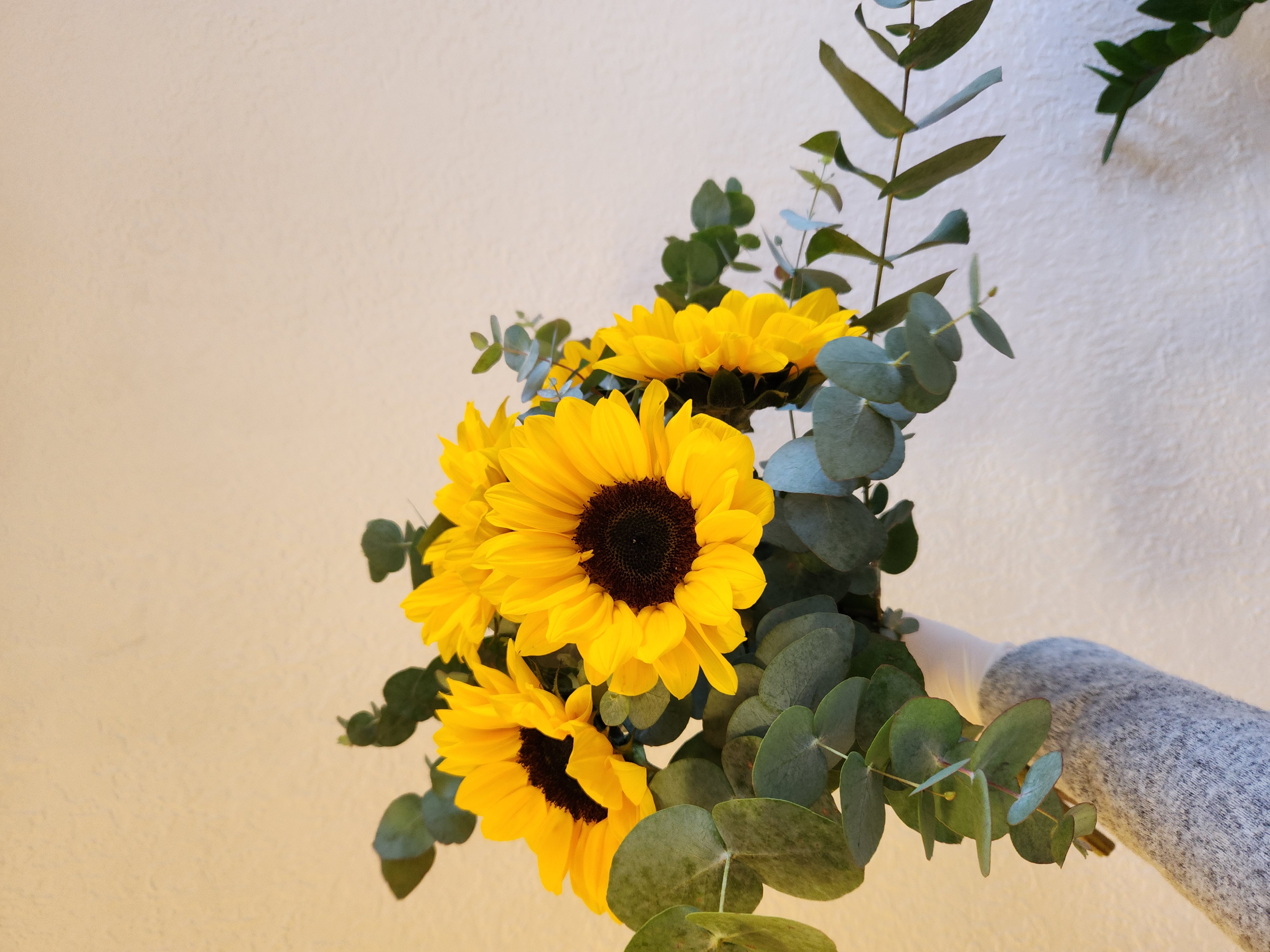 Ramo chico de girasoles